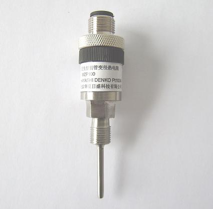 Sanitary needle type variable diameter thermal resistor