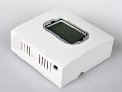 Wall mounted temperature and humidity transmitter