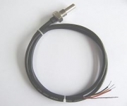 Threaded platinum resistance temperature sensor