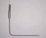 Right angle high temperature platinum resistance temperature sensor