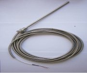 Metal protection hose high temperature platinum resistance temperature sensor